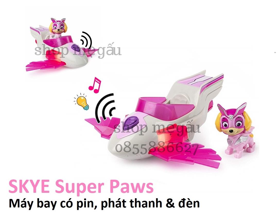 BỘ LỚN chó cứu hộ lái xe siêu tốc có đèn & nhạc - Những chú chó cứu hộ Paw Patrol