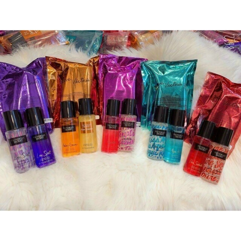 Set 2 xịt thơm Victorias Secret cao cấp