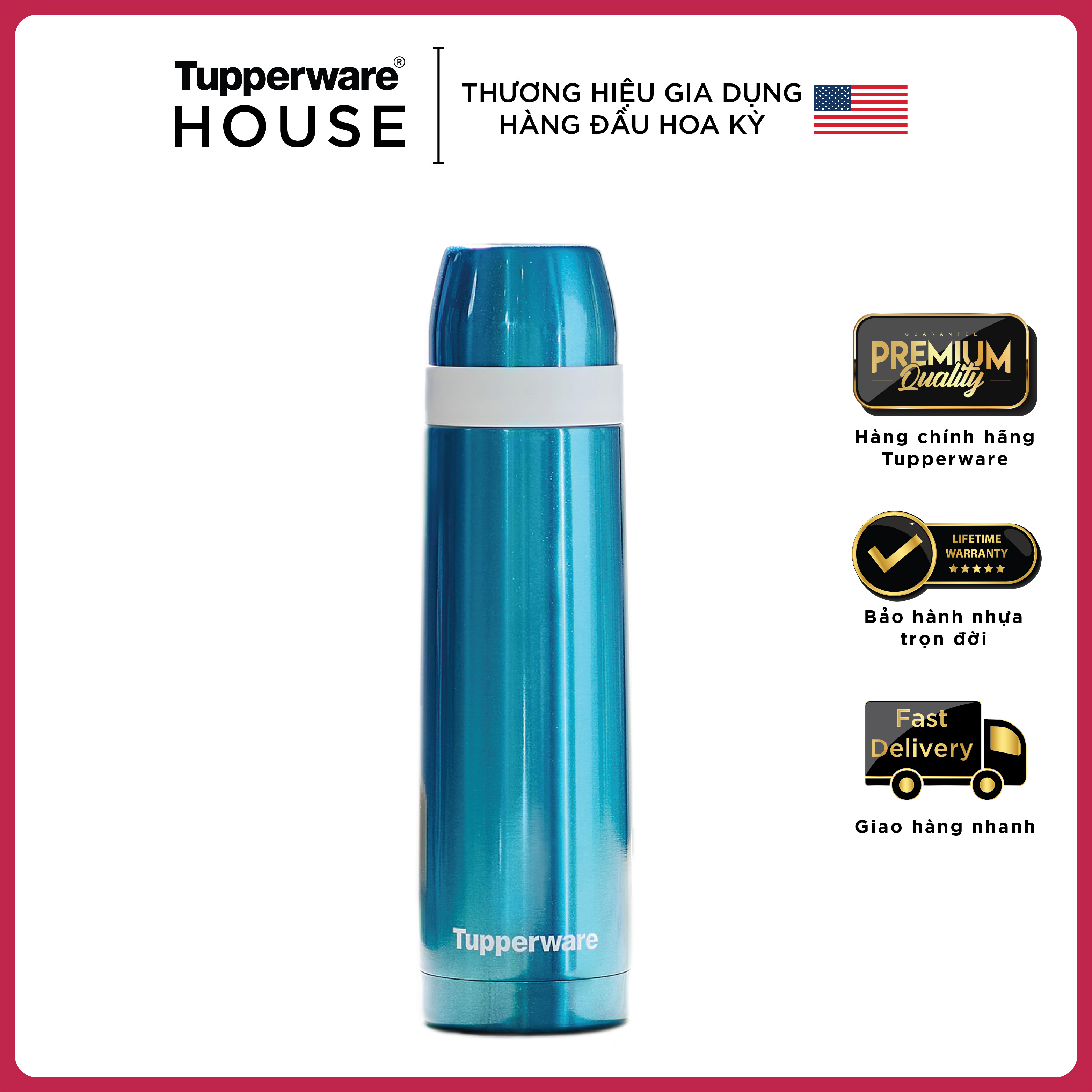 Bình giữ nhiệt Tupperware Thermos Sparkling 500ml