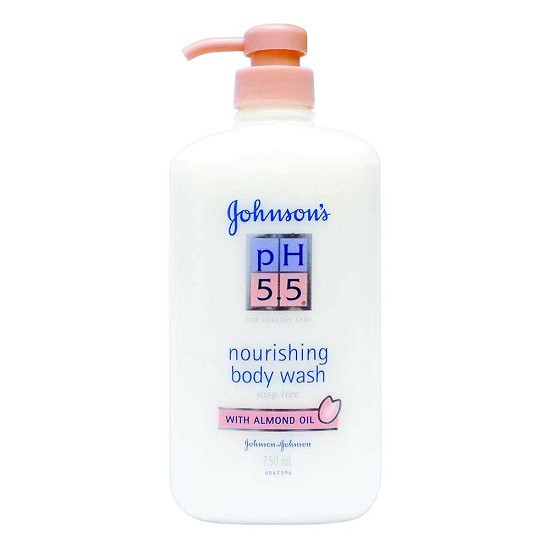 Sữa tắm dầu hạnh nhân dưỡng ẩm da pH 5.5 Johnson’s with Almond Oil Body Wash 750ml