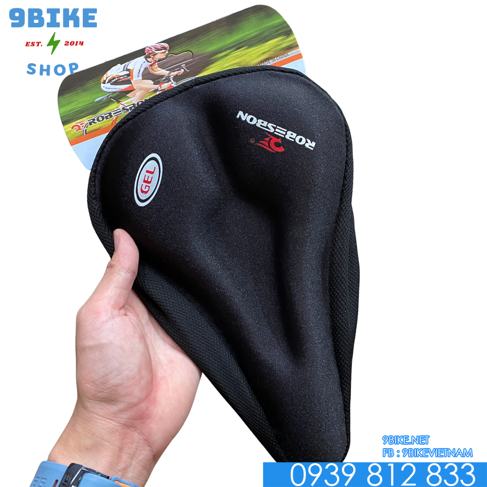 Đệm lót yên bọc yên xe đạp gel siêu mềm ROBESBON