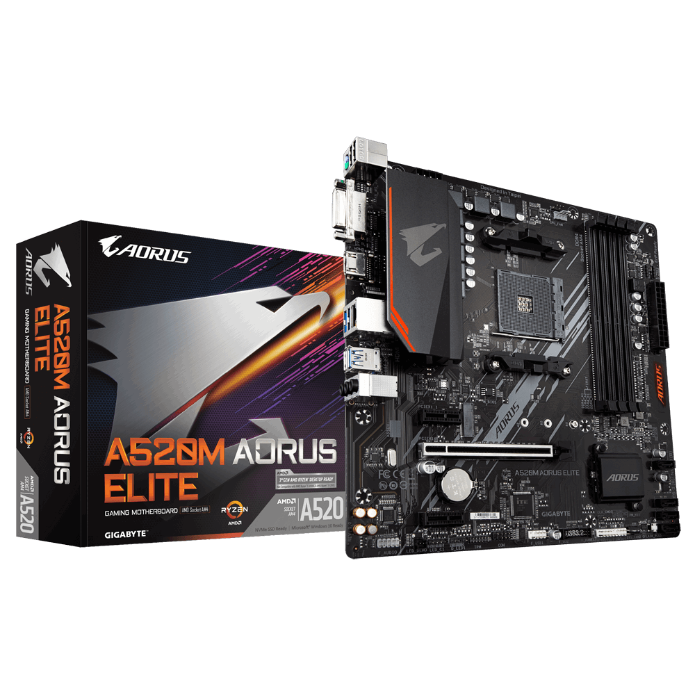 Mainboard Gigabyte A520M AORUS ELITE