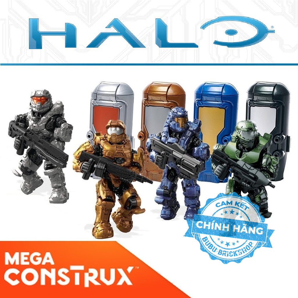 Mega Construx Halo Metallic Cryotube - Bộ xếp hình Mega Construx