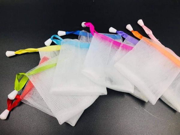Túi lưới tạo bọt xà bông 9cm x 15cm