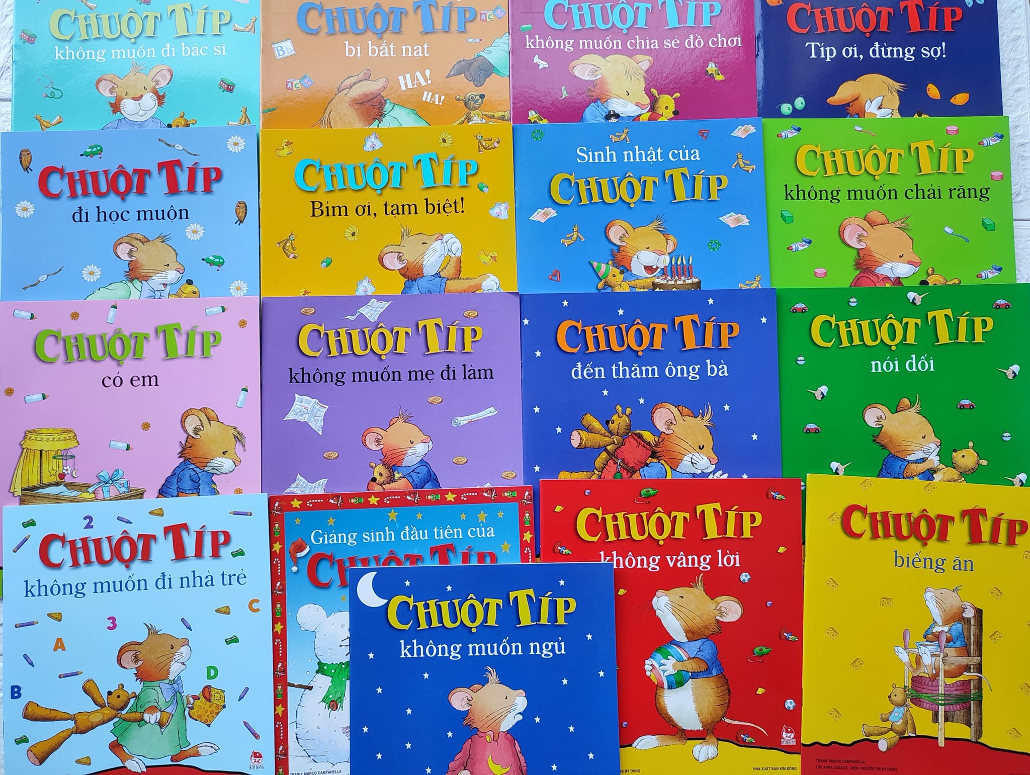 Sách - chuột típ - trọn bộ 17 cuốn