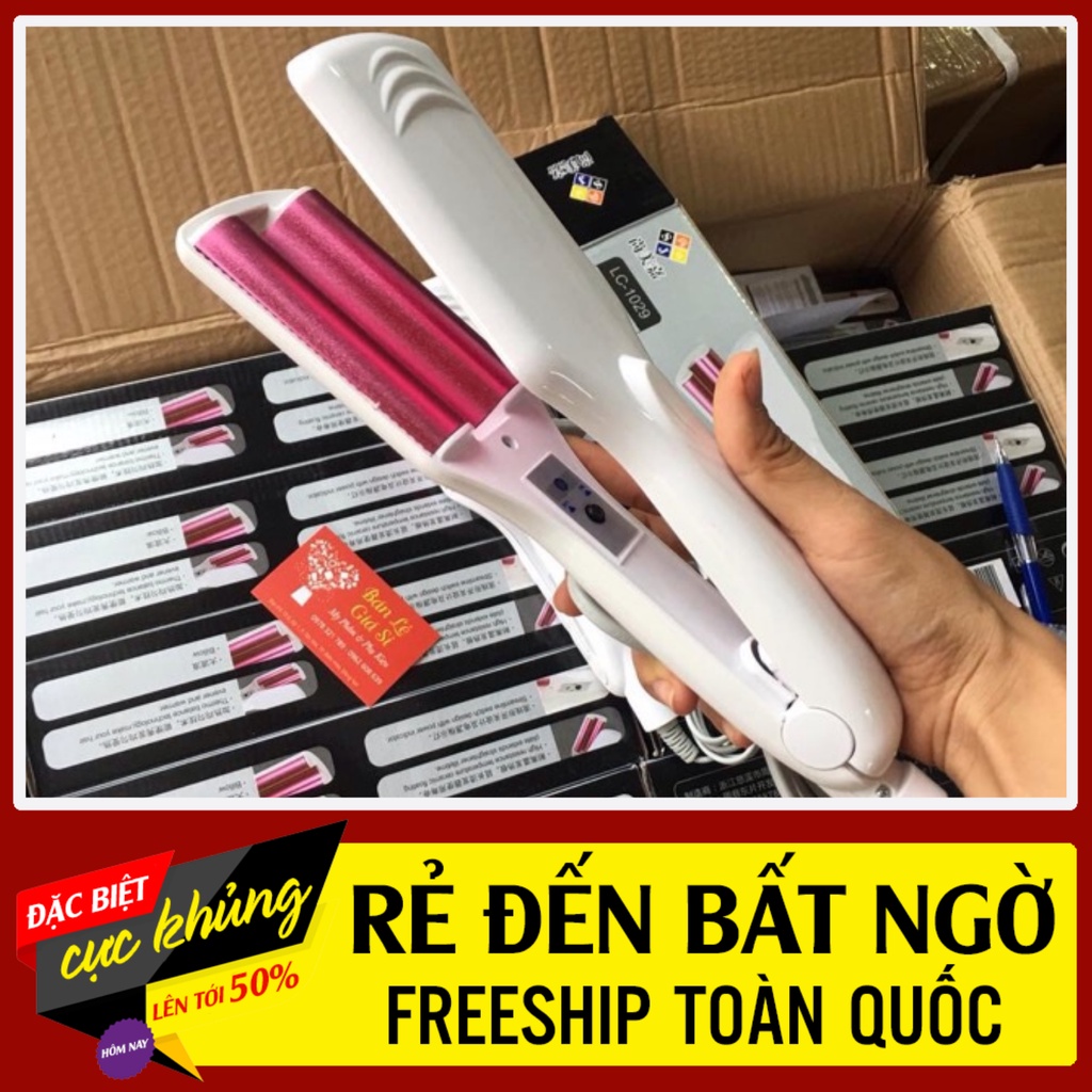 Máy bấm sóng tóc bản to chính hãng giá khuyến mãi siêu ưu đãi nhanh tay đặt hàng nhé