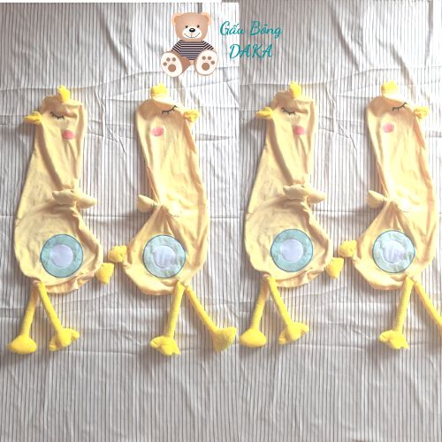 Vỏ gấu bông gối ôm vịt vàng dài - gấu bông gà vàng - gối ngủ gác chân - hàng cao cấp chưa có đánh giá 0 đã bán