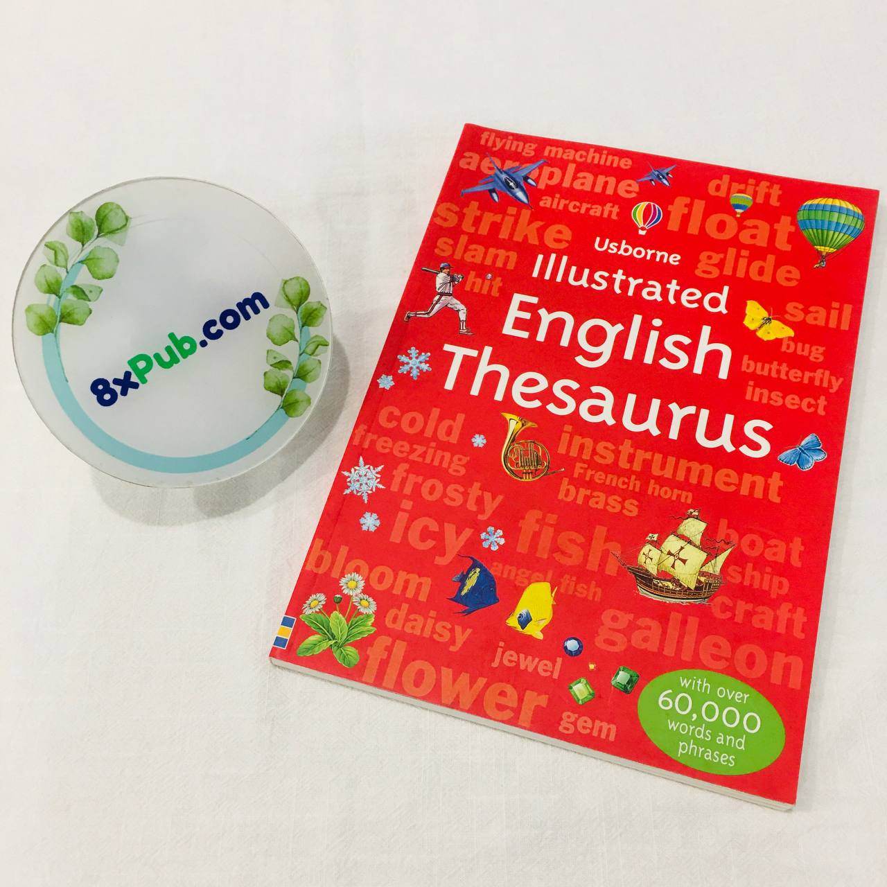 Sách - Usborne books | Usborne Illustrated English Thesaurus - từ điển cho bé từ 9 tuổi