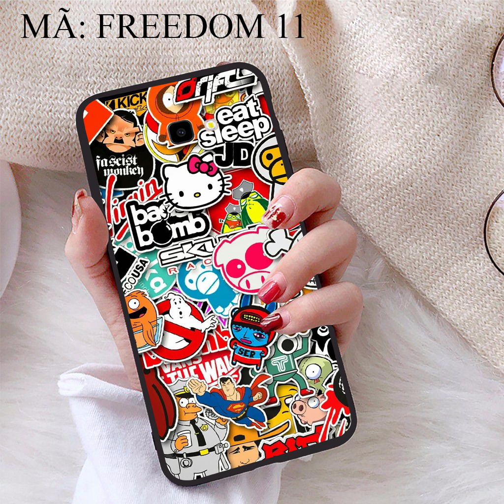 Ốp lưng iCase dành cho Samsung Galaxy J4 Plus viền dẻo TPU BST Phong cách tự do