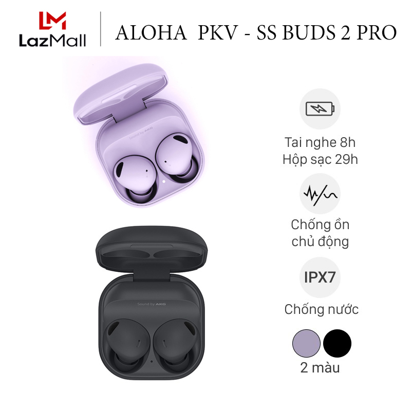 Tai Nghe Bluetooth Không Dây Galaxy Buds Pro 2 IPX7 Chống Thấm Nước Pin dùng lâu Kiểu Dáng Hiện Đại