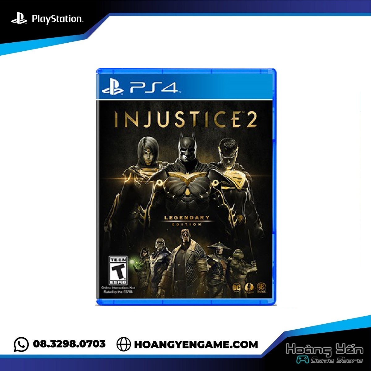 [HCM]Đĩa game Injustice 2 Legendary Edition PS4