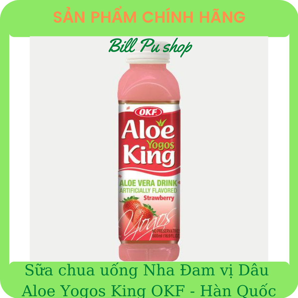 Sữa chua uống nha đam vị Dâu Hàn Quốc