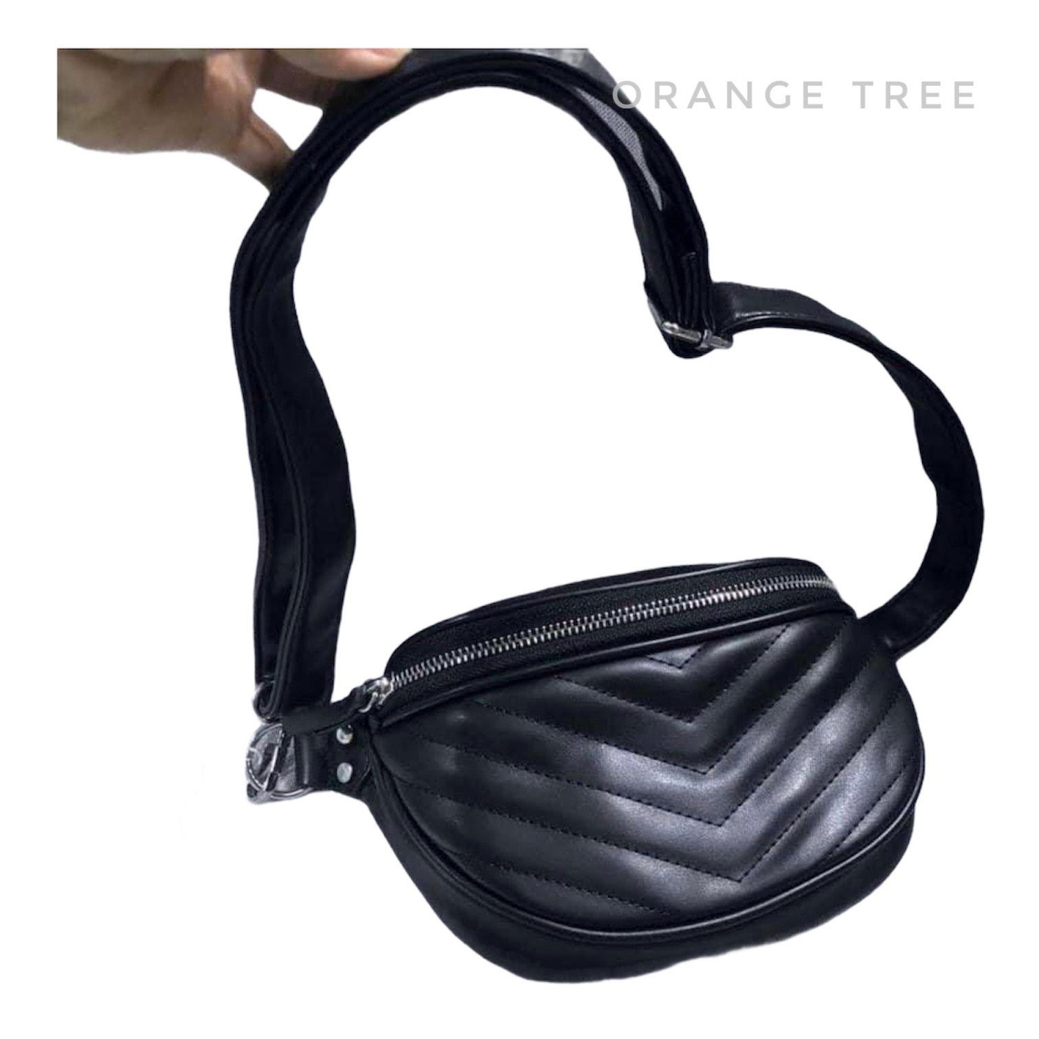Túi bao tử túi đeo bụng da trần v