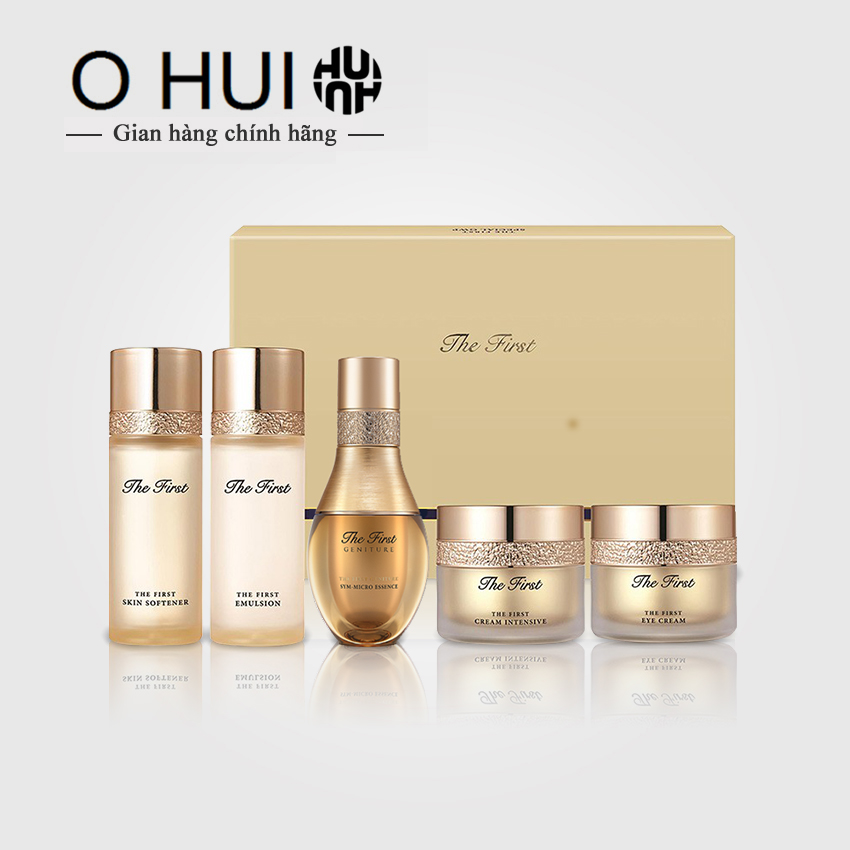 Bộ tái sinh da ohui the first geniture special gift set mini 5pcs - set chống lão hóa ohui