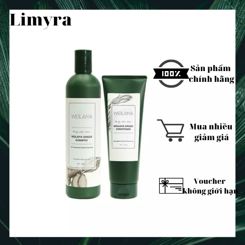 Dầu gội gừng weilaiya giảm rụng tóc, kích thích tóc mọc hiệu quả, size mini