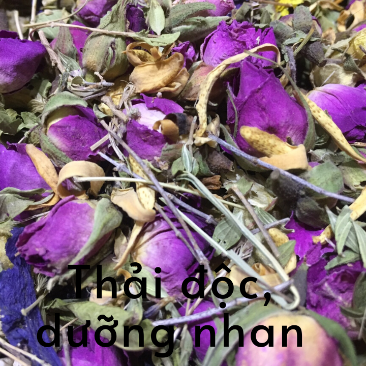 Trà thảo dược dưỡng nhan Iran- bổ máu đẹp da- detox cơ thể