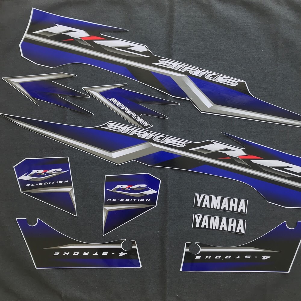 Bộ tem 3 lớp dành cho yamaha sirius 2014 - yamaha sirius 2014