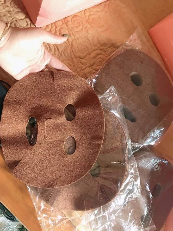 Ngũ Hoa Hạt Miếng 10 miếng, Mặt nạ mầm rong biển