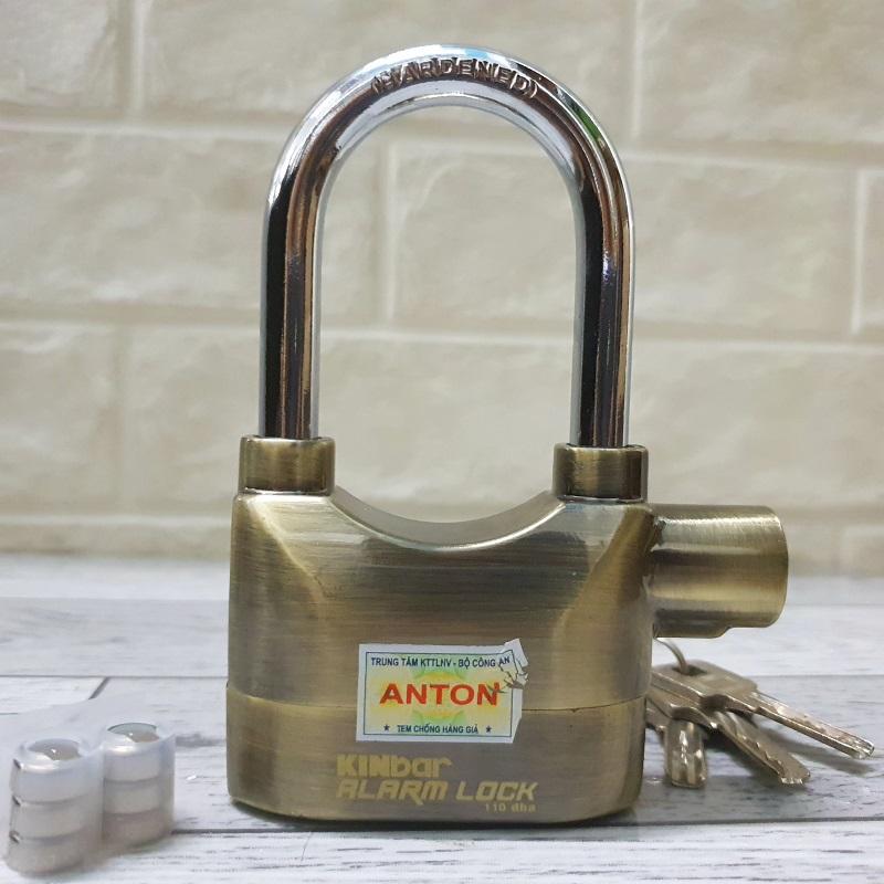 Ổ khóa báo động chống trộm Kinbar Alarm Lock móc dài còi báo động 110 dB