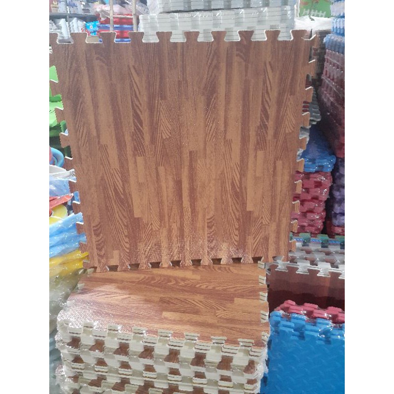 Thảm xốp vân gỗ 1 bịch 6 miếng