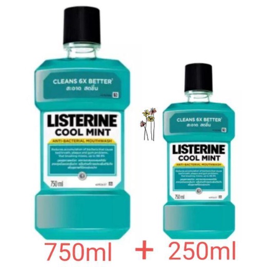 Nước Súc Miệng Listerine 750ml Thái Lan