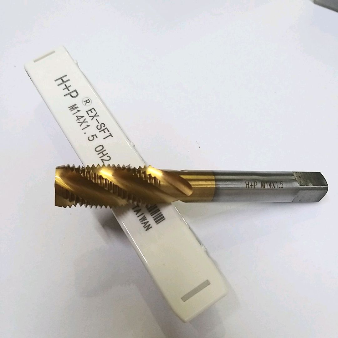 [HCM]Mũi Taro H+P Vàng Xoắn M14x1.5 (Vàng)