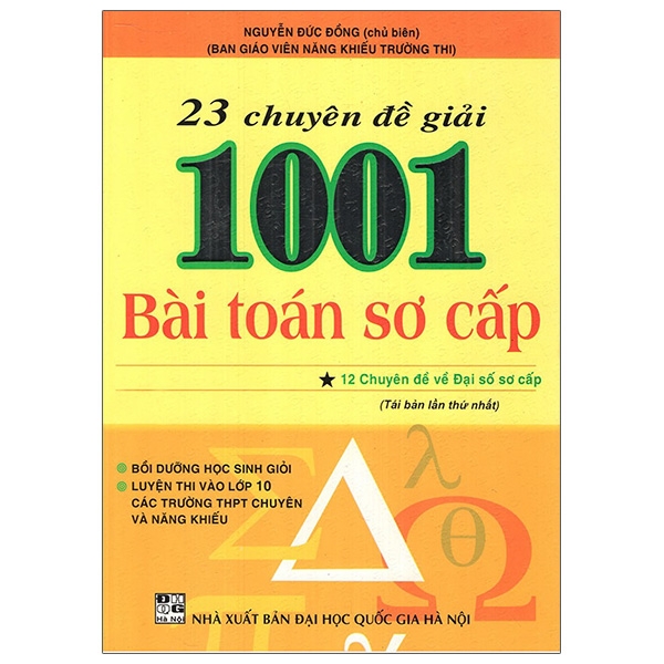 Fahasa - 23 Chuyên Đề Giải 1001 Bài Toán Sơ Cấp - Tập 1