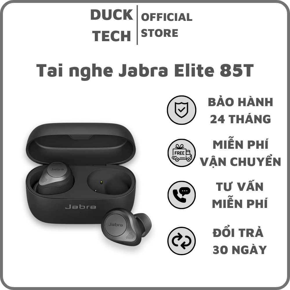 Tai Nghe Không Dây Bluetooth True Wireless Jabra Elite 85T