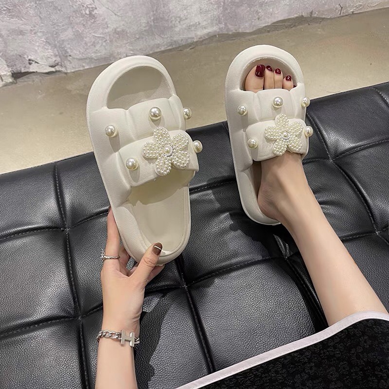 Dép quai ngang nữ,dép bánh mì chao ngọc cực hot