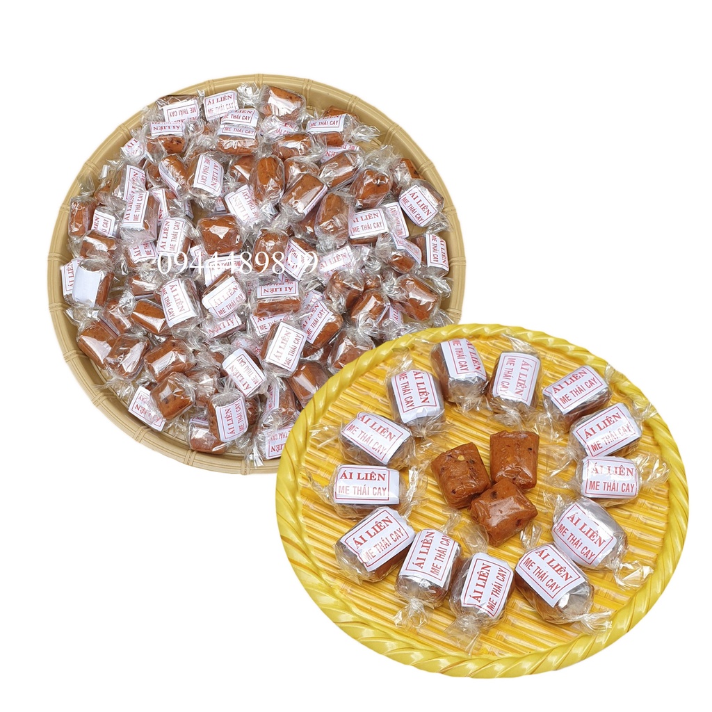 500gr mứt me cay ngọt ái liên - mứt đặc biệt - mứt tết