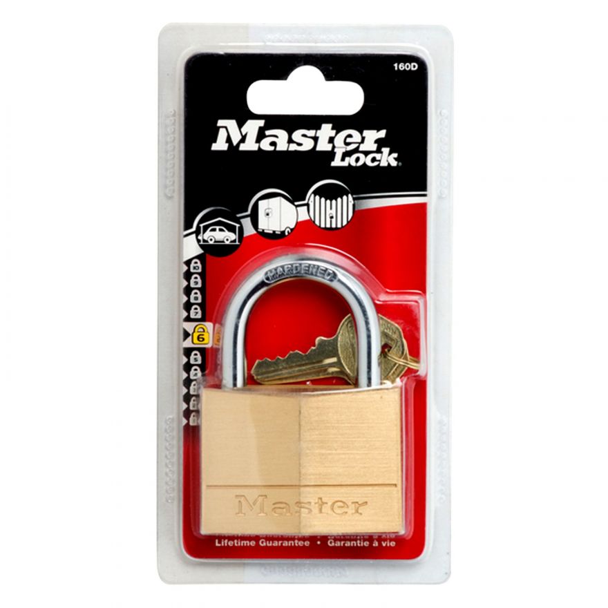 Khóa thân đồng master lock 160 eurd
