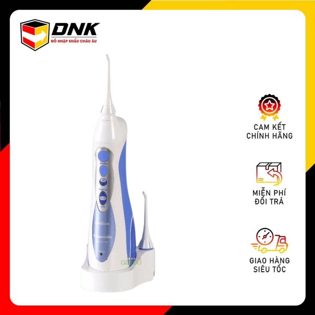 Máy tăm nước Panasonic EW1211 vệ sinh răng miệng cầm tay dùng sạc pin