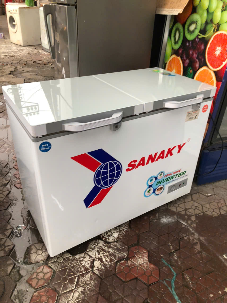 Tủ đông Sanaky vh 2899w4k 280lit tiết kiệm điện đã qua sử dụng [lh 0769199696 chỉ giao kv hcm, vùng 