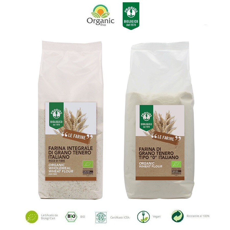 Bột Mì Đa hữu cơ Organic Wheat Flour ProBios 1kg