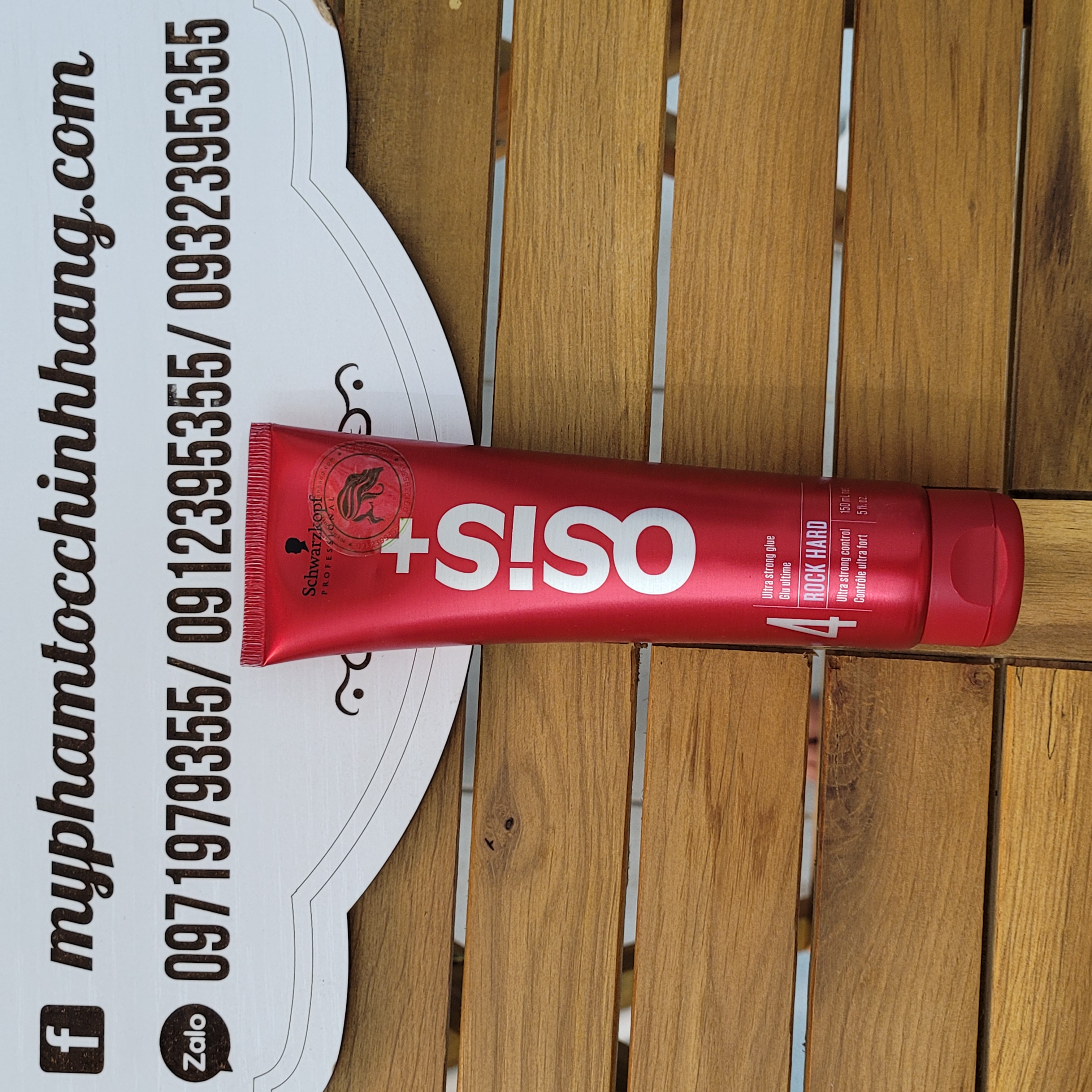 Kem tạo nếp tóc nam cứng osis+4 rock hard 150ml