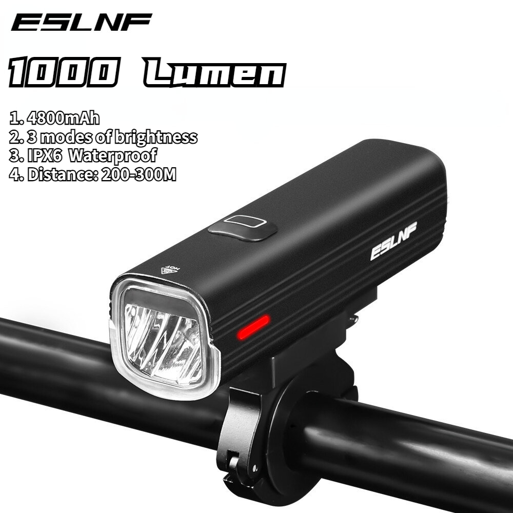 ESLNF Bicycle Light 1000Lumen IPX6 Waterproof Bicycle front light Classic