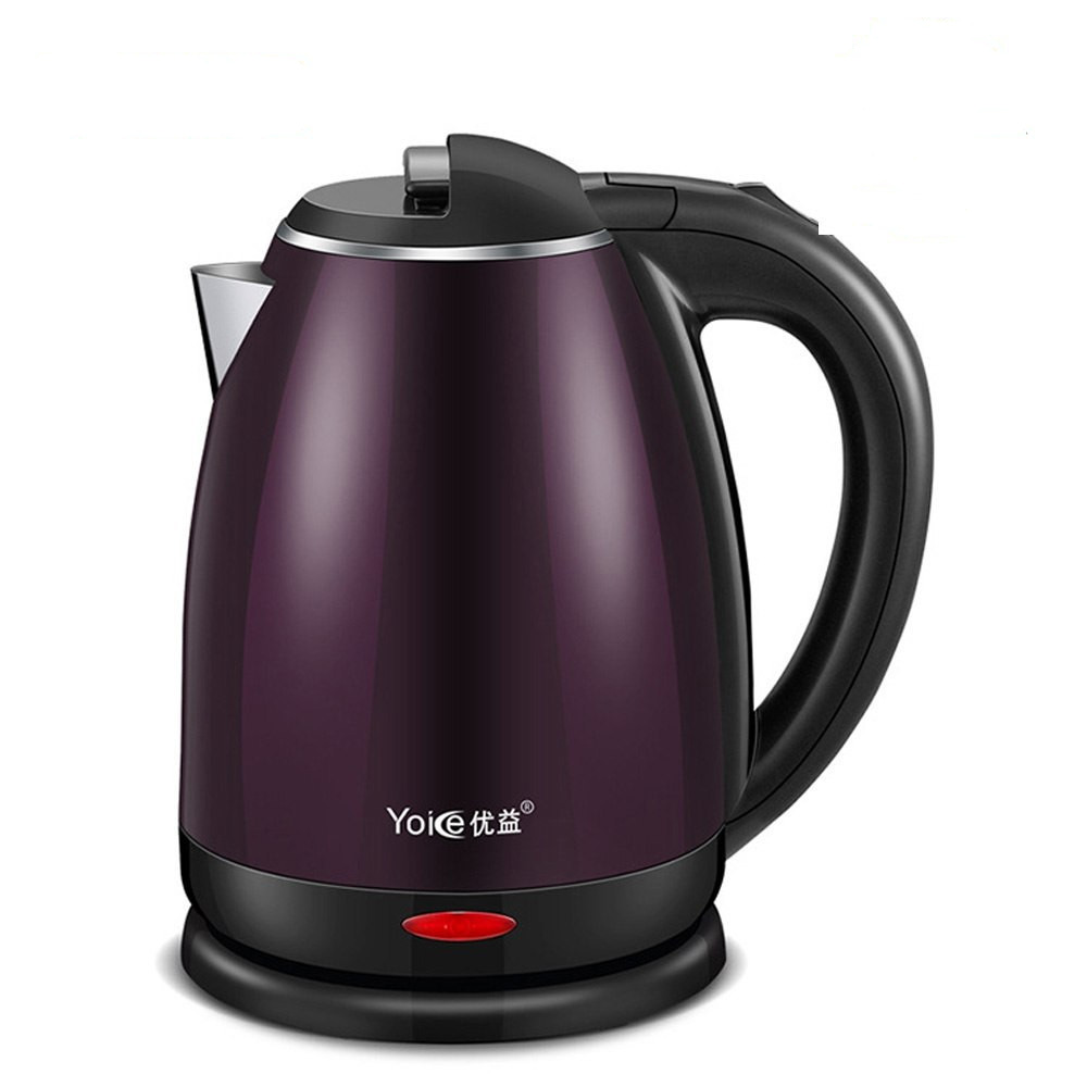 Ấm siêu tốc, ấm đun nước siêu tốc YOICE tím 1,8L công suất 1500W [MUA 1 TẶNG 1 Ổ CHUYỂN ĐỔI 3 CHẤU SANG 2 CHẤU] [ HÀNG CHÍNH HÃNG - BẢO HÀNH 12 THÁNG]