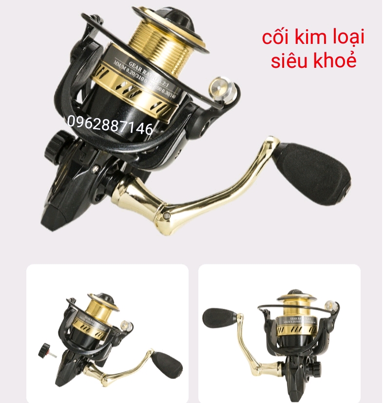 máy câu cá DW kim loại 7000 siêu khỏe