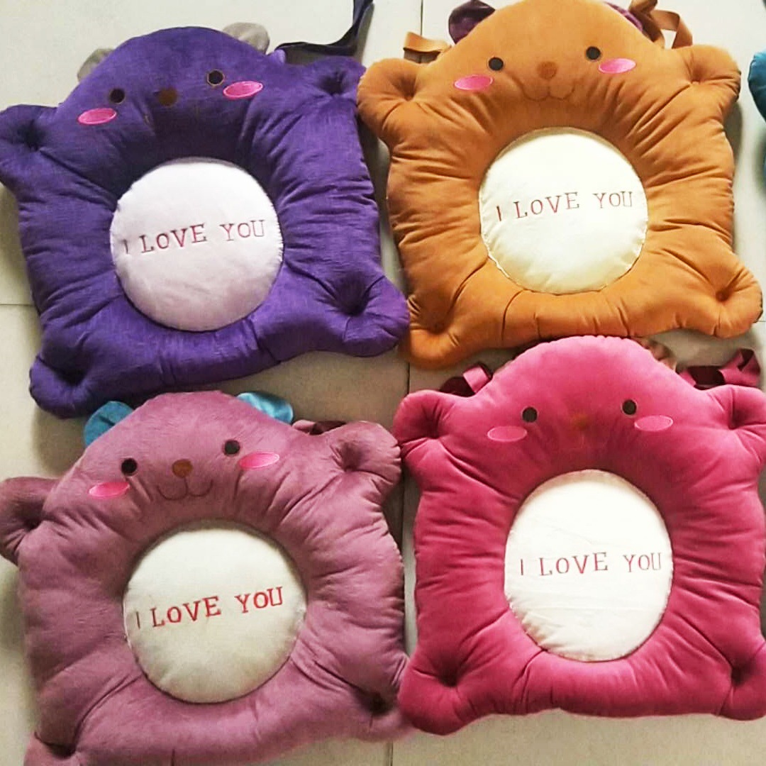 [HCM]Đệm lót mông hình thú cute - Nệm lót ghế ngồi  NGỘ NGHĨNH CUTE  CỰC THOẢI MÁI KHI SỬ DỤNG LOẠI BỎ ĐAU LƯNG ĐAU MÔNG KHI NGỒI LÂU ( BẢO HÀNH 1 ĐỔI 1)