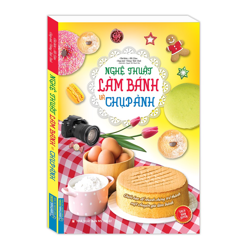 Sách - nghệ thuật làm bánh và chụp ảnh