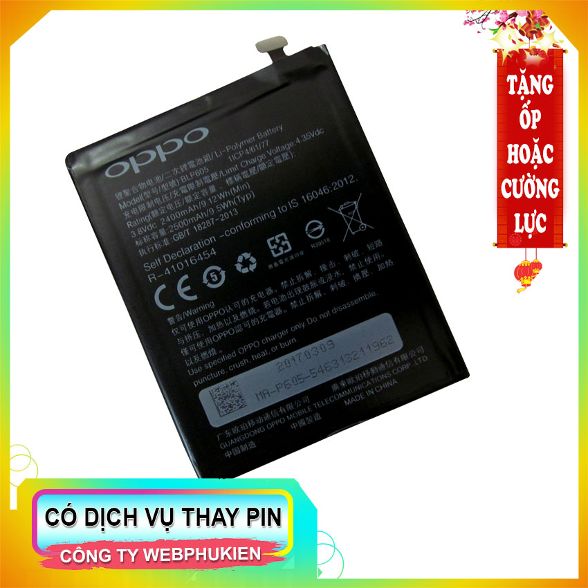 Pin dành cho Oppo Neo 7 A33 BLP605 - 2500mAh