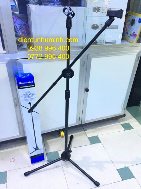 Chân micro đứng New nabie NB-200 (Đen)