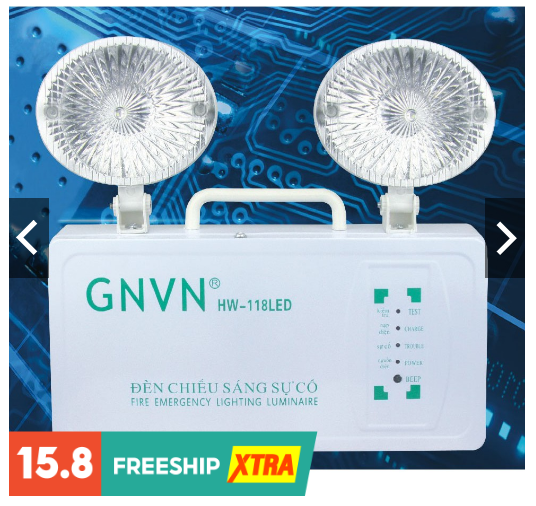ĐÈN SỰ CỐ CAO CẤP GNVN HW - 118