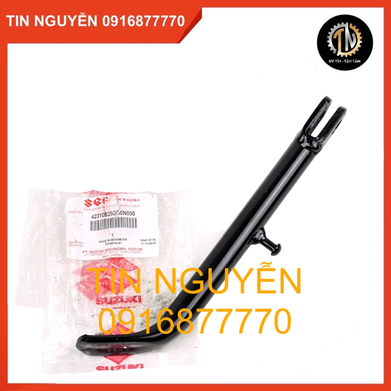 Chống nghiêng xe Satria / Raider fi chính hãng Suzuki