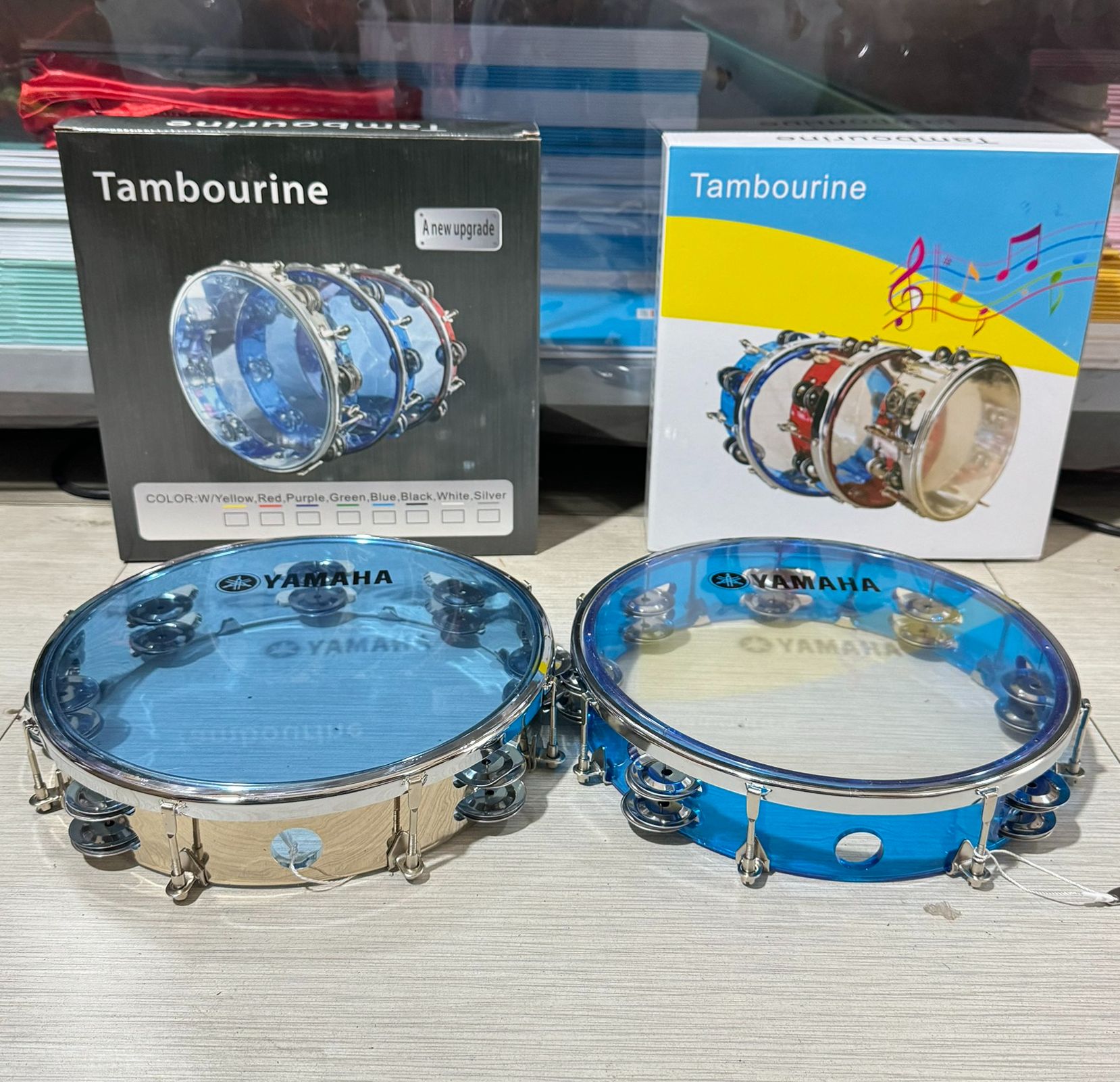 Trống lắc tay Tambourine Yamaha
