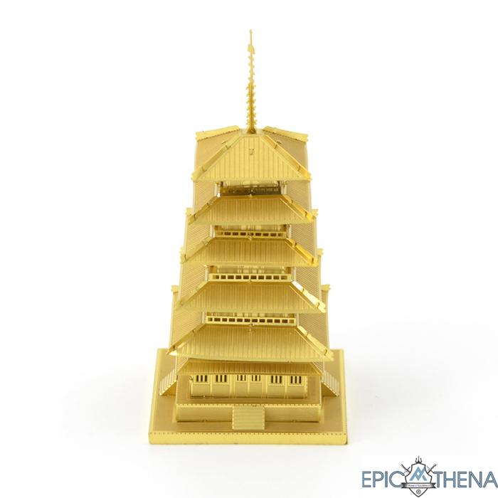 Mô hình lắp ráp kim loại 3d - chùa to-ji