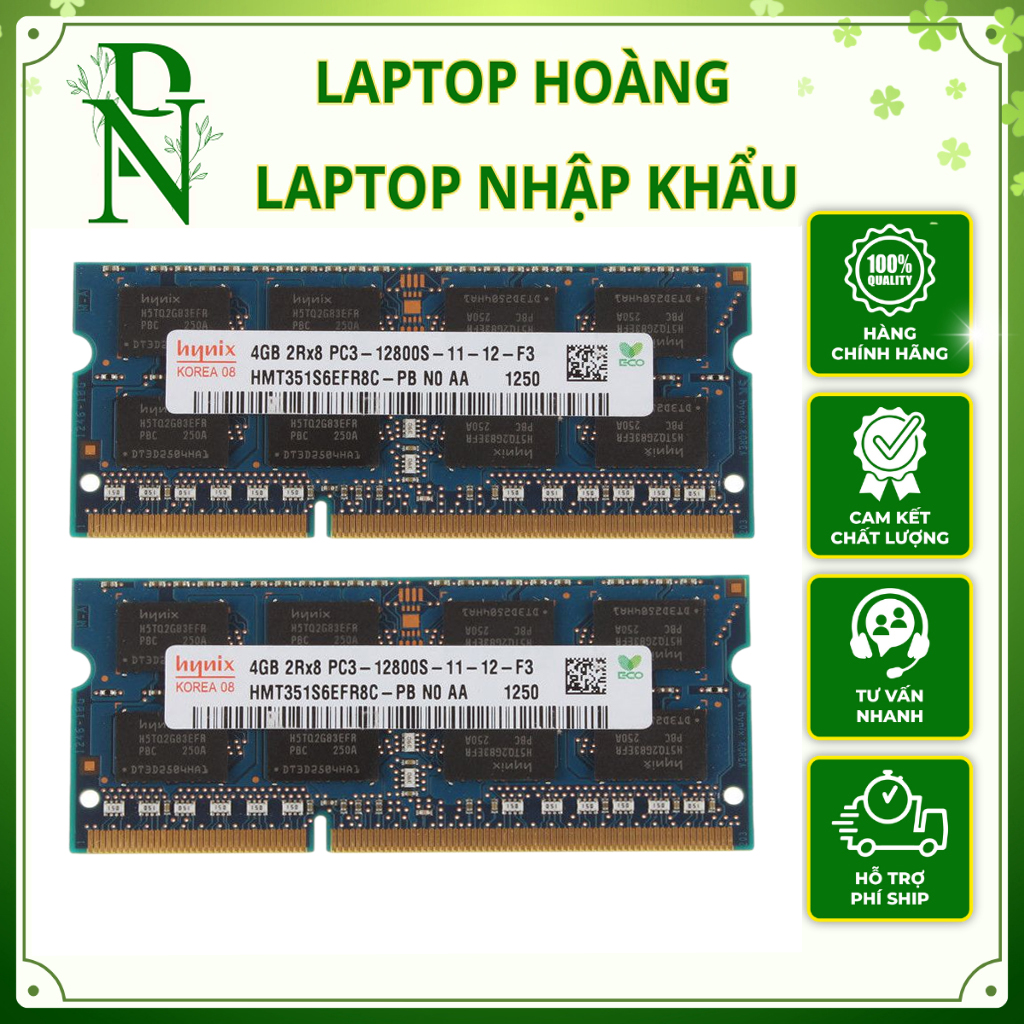 Ram laptop ddr3 1gb 2gb 4gb hàng tháo máy