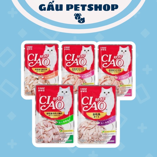 Pate cho mèo ciao gói 60g - pate ciao cho mèo