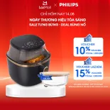 Nồi Chiên Không Dầu Philips NA332/00 cảm ứng 16 trong 1|6.2L|RapidAir Plus| Mới, Giòn hơn - Hàng Chính Hãng