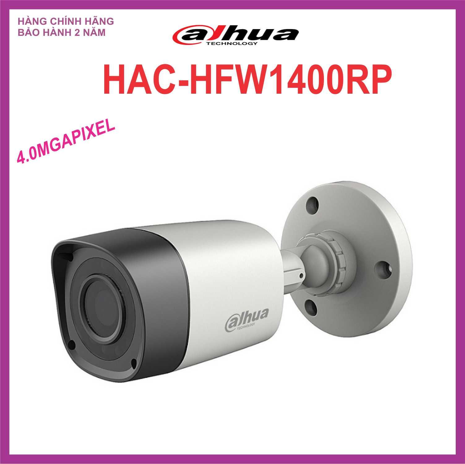 Camera dahua hdcvi hồng ngoại 4.0 megapixel hac-hfw1400rp
